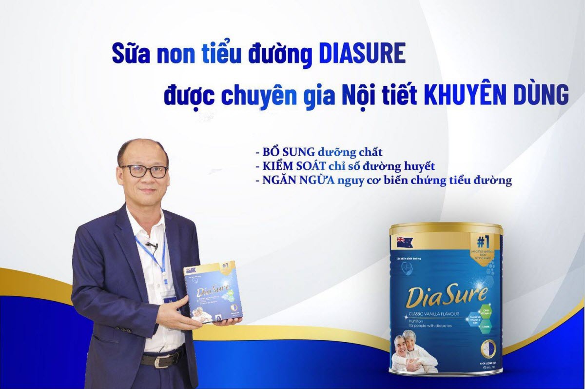 Sữa tiểu đường Diasure tốt không