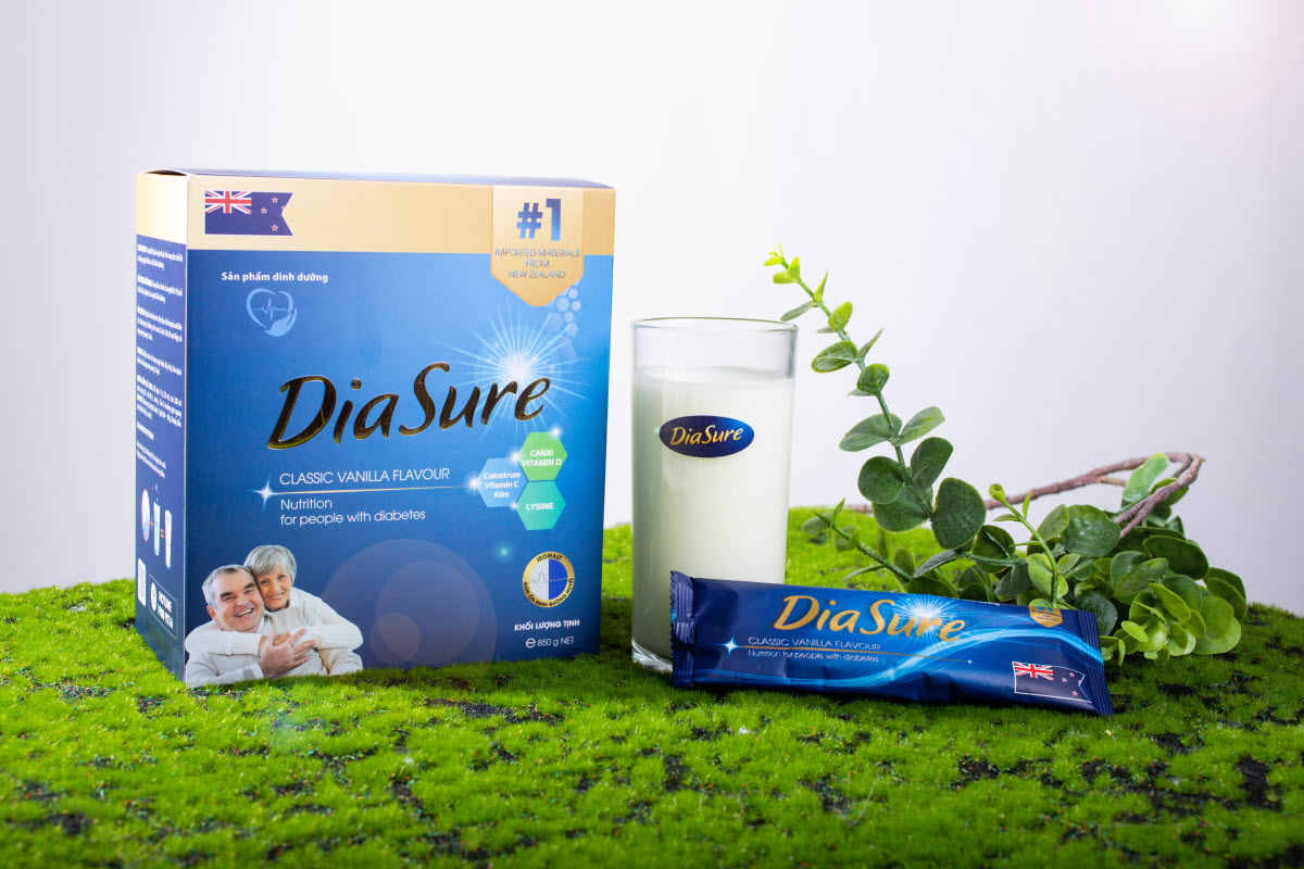 Sữa dành cho người tiểu đường Diasure