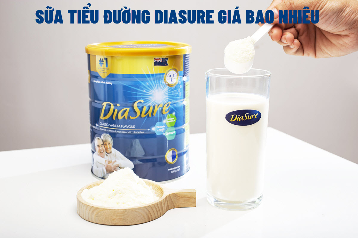 Giá sữa non tiểu đường DiasureGiá sữa non tiểu đường Diasure
